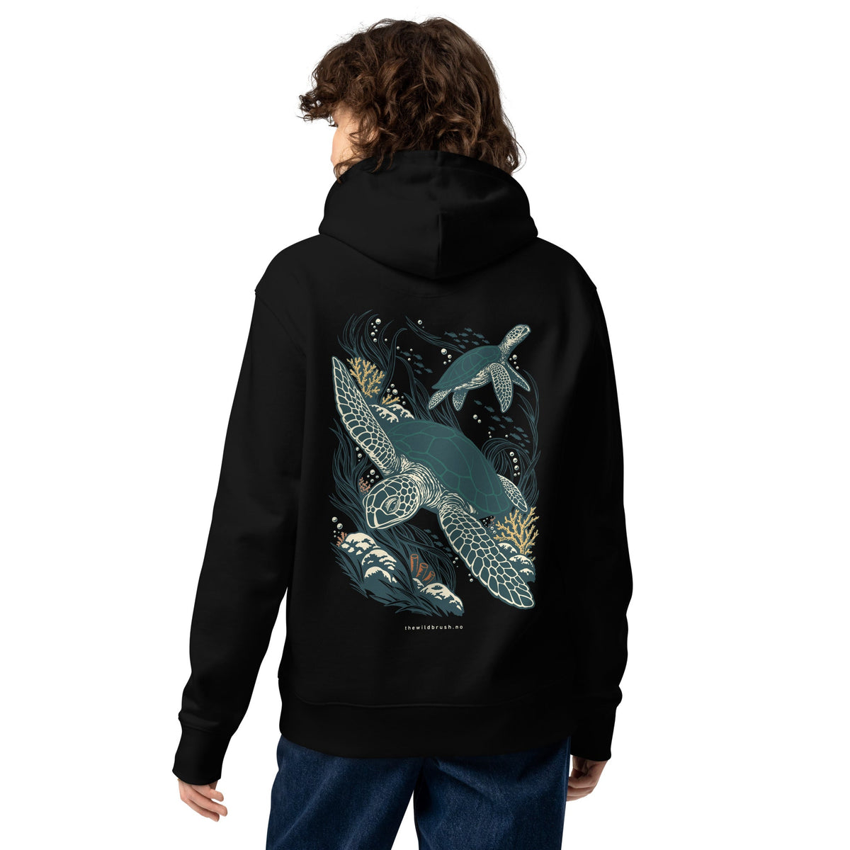 Sea Turtle eco hoodie